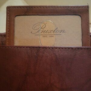 Buxton wallet  NWOT color mahogany
